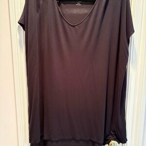 Daily Ritual Women's Black Tunic Top